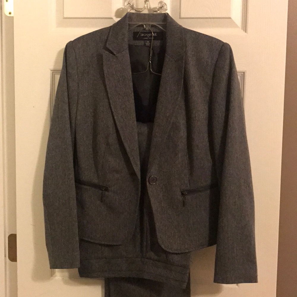 Herringbone Suit- Size 10